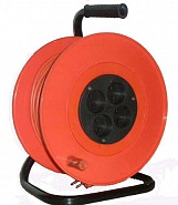 Удлинитель на катушке 30м 4 гн. ПВС 3х2.5